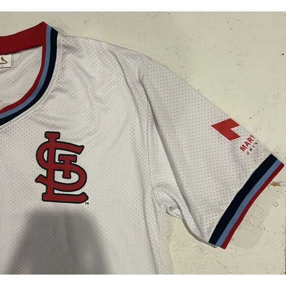 "PAGS" ST. LOUIS CARDINALS ADULT MYSTERY NICKNAME JERSEY 5/18 SGA SIZE XL - Picture 5 of 10